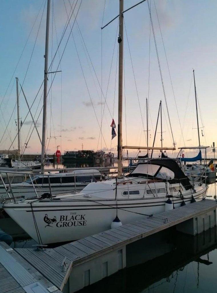 Jaguar 27 (zelfde ontwerp als de Catalina 27), bouwjaar 1980, Watersport en Boten, Ophalen, Overige merken, Gebruikt, Binnenboordmotor