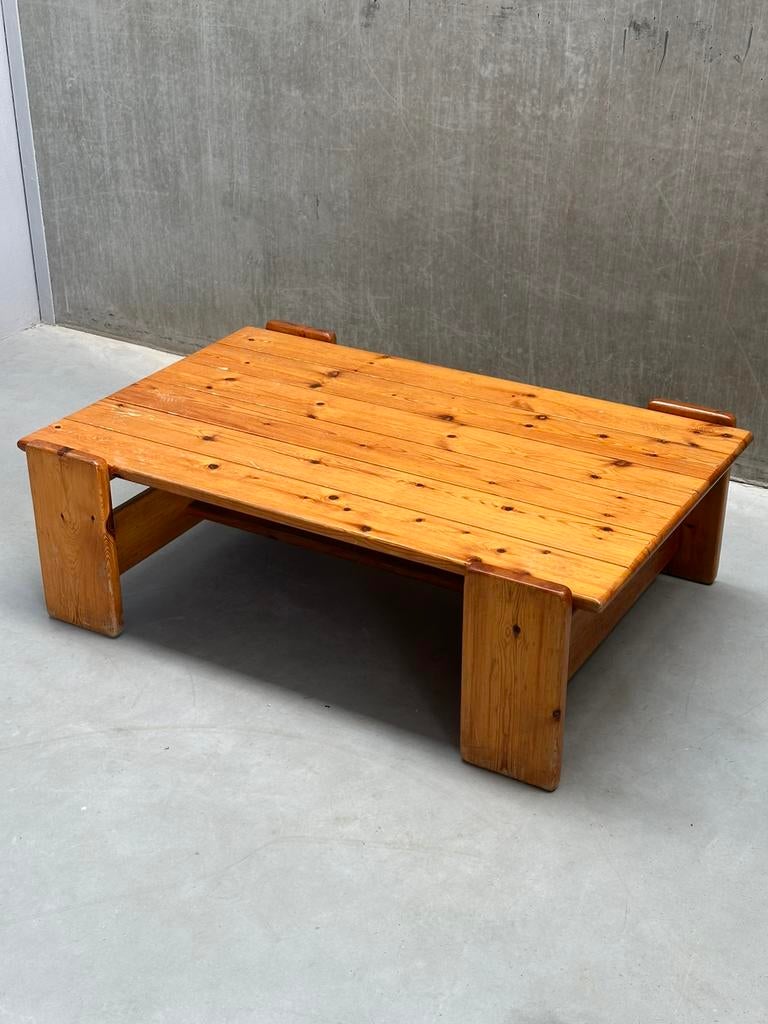 Vintage Grenen Salontafel Scandinavisch Design, Ophalen, Gebruikt, X, Hout