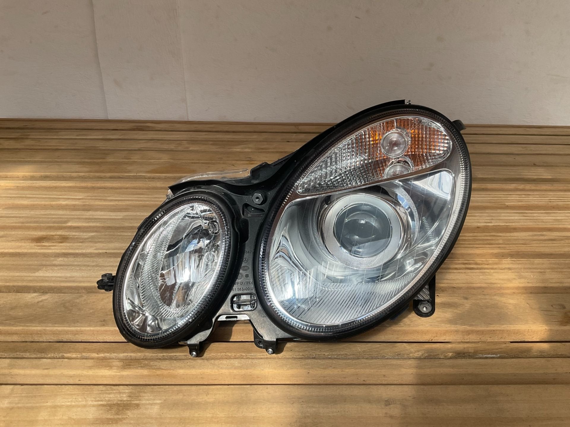 Koplamp Mercedes E Class W211 02-06 A2118200161KZ MB3451, Gebruikt, Mercedes-Benz AG, Mercedes-Benz, Ophalen of Verzenden