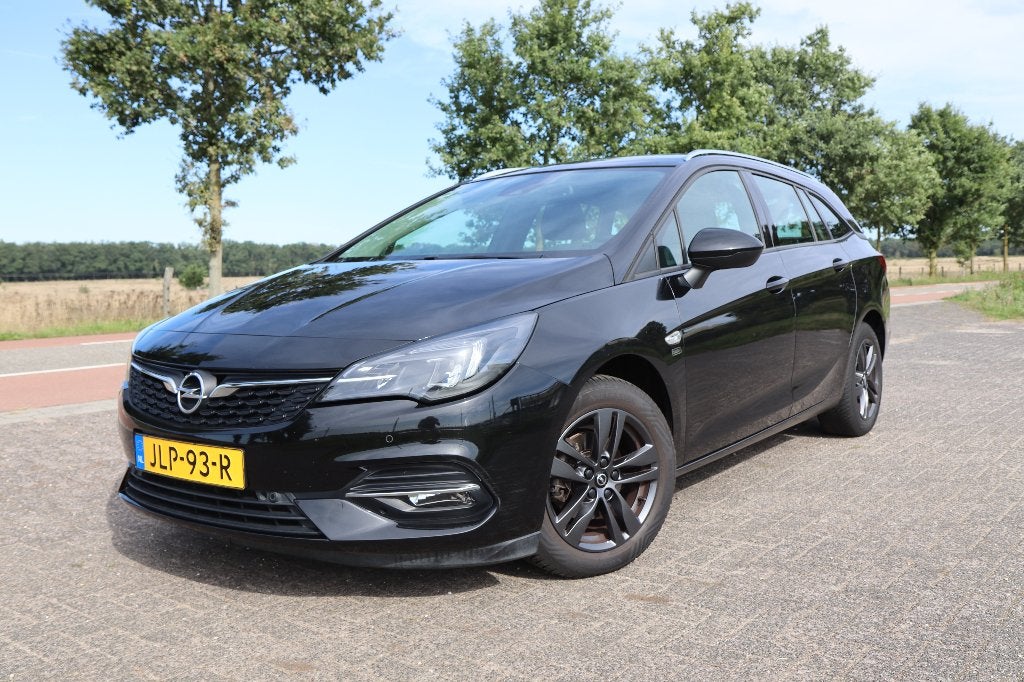 Opel Astra 1.2 Turbo 130pk Start/stop 5-2020 Android\Apple, Auto's, Voorwielaandrijving, Stof, 1250 kg, Zwart