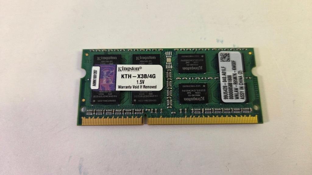 Kingston 4GB 204Pin SO-DIMM DDR3, Computers en Software, RAM geheugen, Zo goed als nieuw, Laptop, 4 GB, DDR3, Ophalen of Verzenden