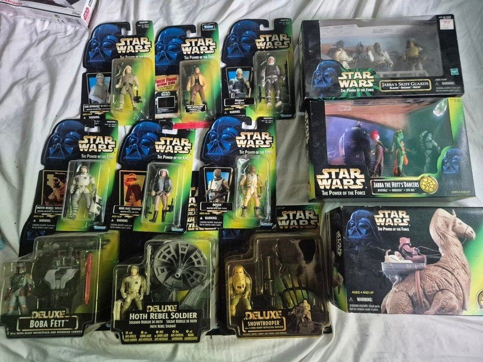 Grote partij Star Wars figuren en verzamelobjecten, Ophalen of Verzenden, Zo goed als nieuw, Actiefiguurtje