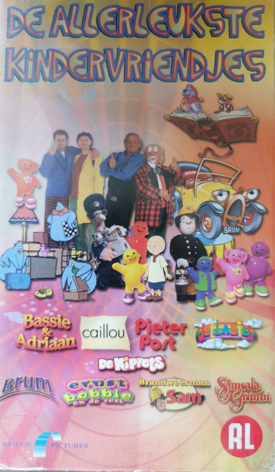 De allerleukste kinder vriendjes (VHS), Alle leeftijden, Ophalen of Verzenden, Zo goed als nieuw