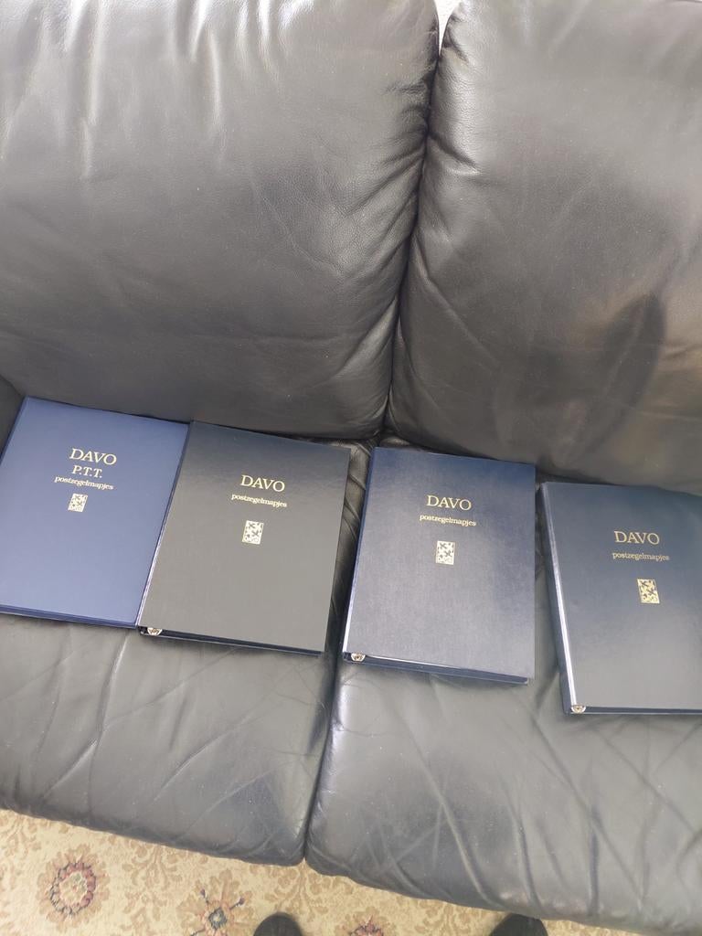 4 davo albums postzegel mapjes, Postzegels en Munten, Postzegels | Toebehoren, Ophalen of Verzenden