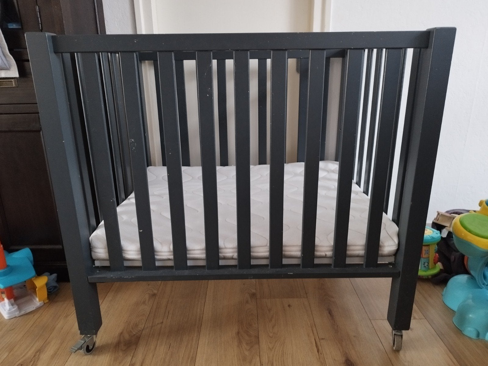 box, Kinderen en Baby's, Ophalen, Gebruikt, Vierkant, In hoogte verstelbaar