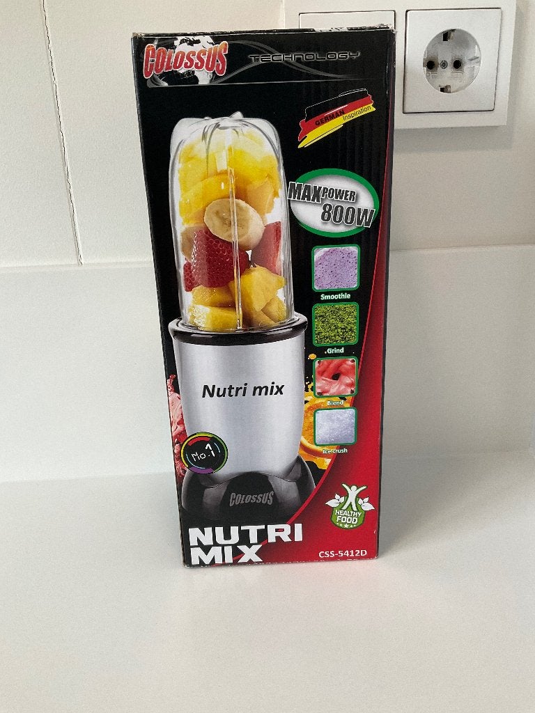 Colossus nutri mix blender, Witgoed en Apparatuur, Blenders, Nieuw, Blender, Ophalen of Verzenden
