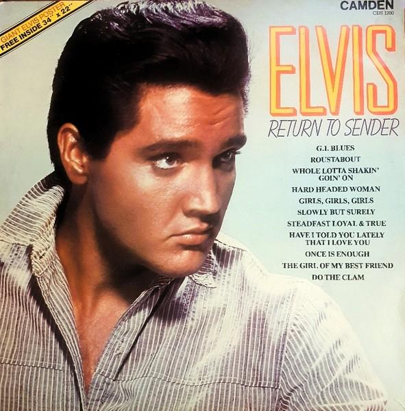 LP - Elvis Presley ‎– Return To Sender, Gebruikt, Ophalen of Verzenden, Poprock, 12 inch