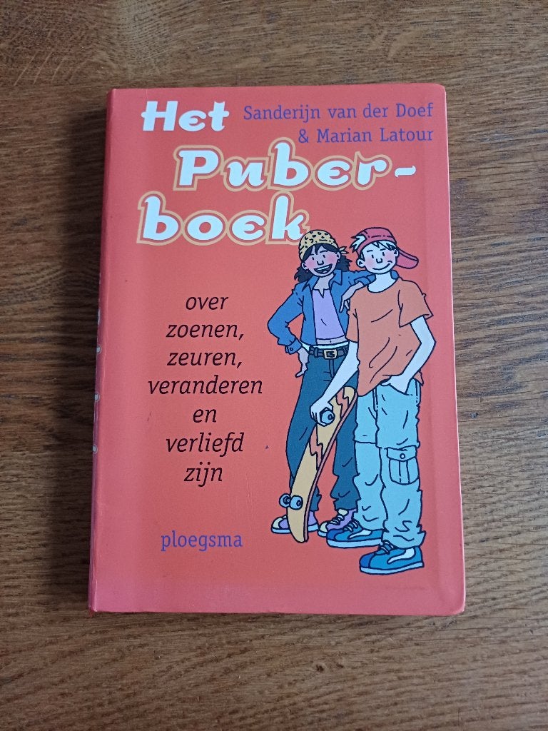 Het puberboek - Sanderijn van der Doef, Boeken, Ophalen of Verzenden, Gelezen, Sanderijn van der Doef, Non-fictie