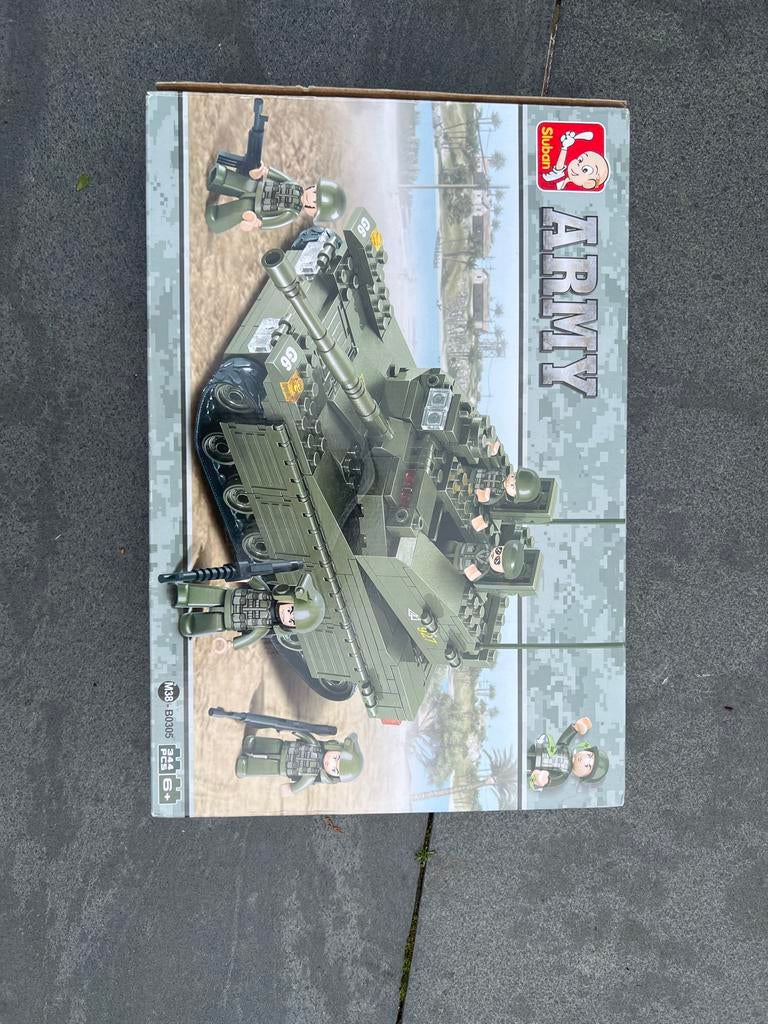 Shibao Army tank bouwstenen, Ophalen, Nieuw, Overige merken