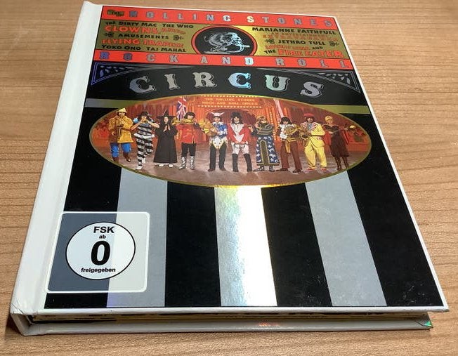 The Rolling Stones – Rock And Roll Circus dvd, 2xcd,blu-ray, Boxset, Zo goed als nieuw, Classic Rock, Inclusief DVD