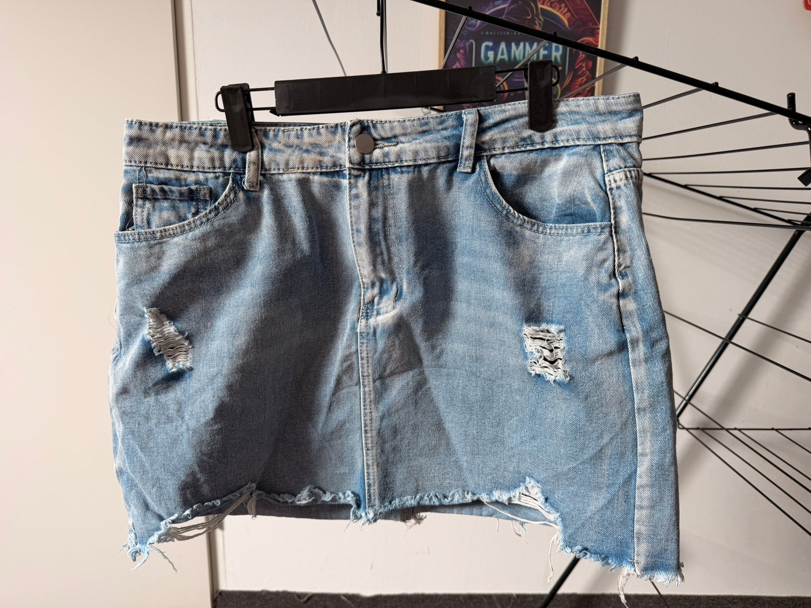 Spijkerrok maat XL, Kleding | Dames, Blauw, Maat 46/48 (XL) of groter, Ophalen of Verzenden, Zo goed als nieuw