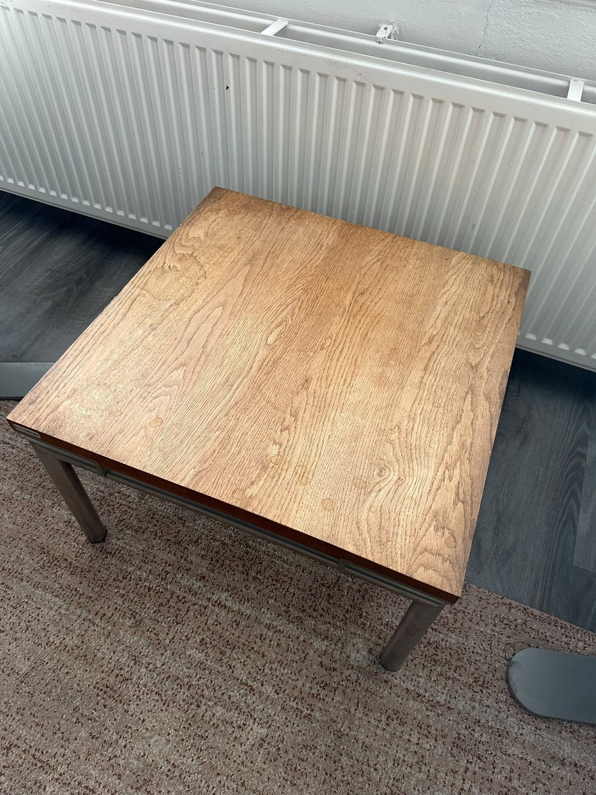 Bijzettafel, Minder dan 55 cm, Vierkant, Zo goed als nieuw, Ophalen