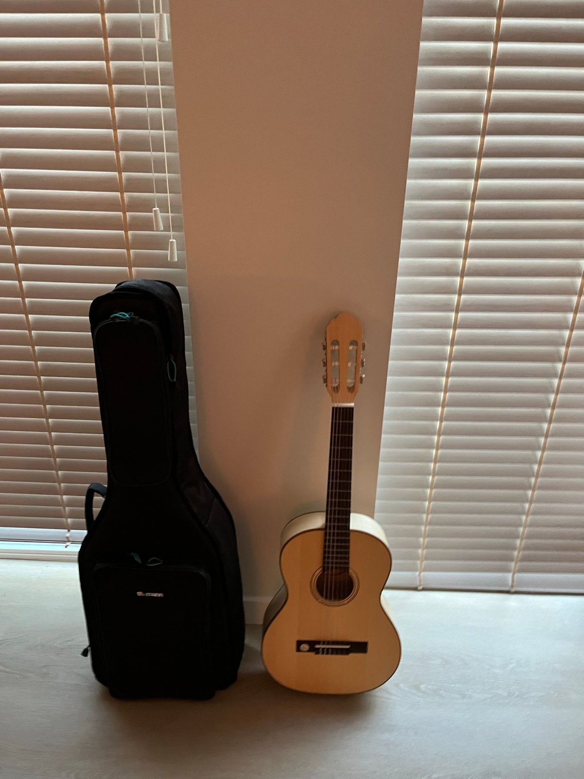 Gewa Pro Natura gitaar maple 3/4 met tas, Ophalen, Zo goed als nieuw, Klassieke of Spaanse gitaar, Met koffer