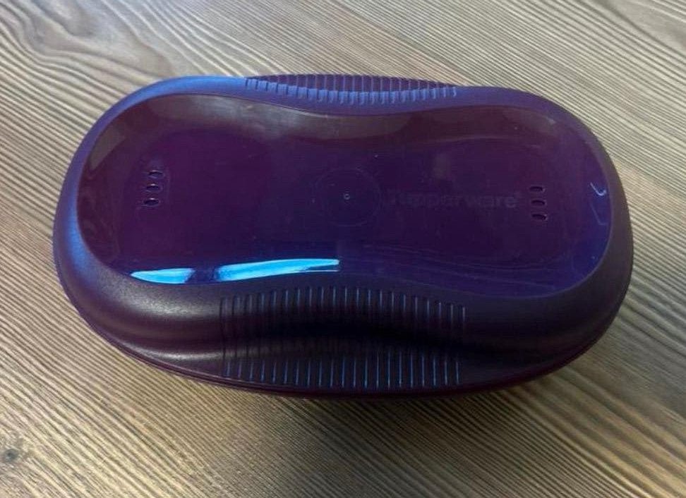 Tupperware aubergine eierkoker magnetron vintage nieuw, Ophalen of Verzenden, Nieuw, Paars, Overige typen