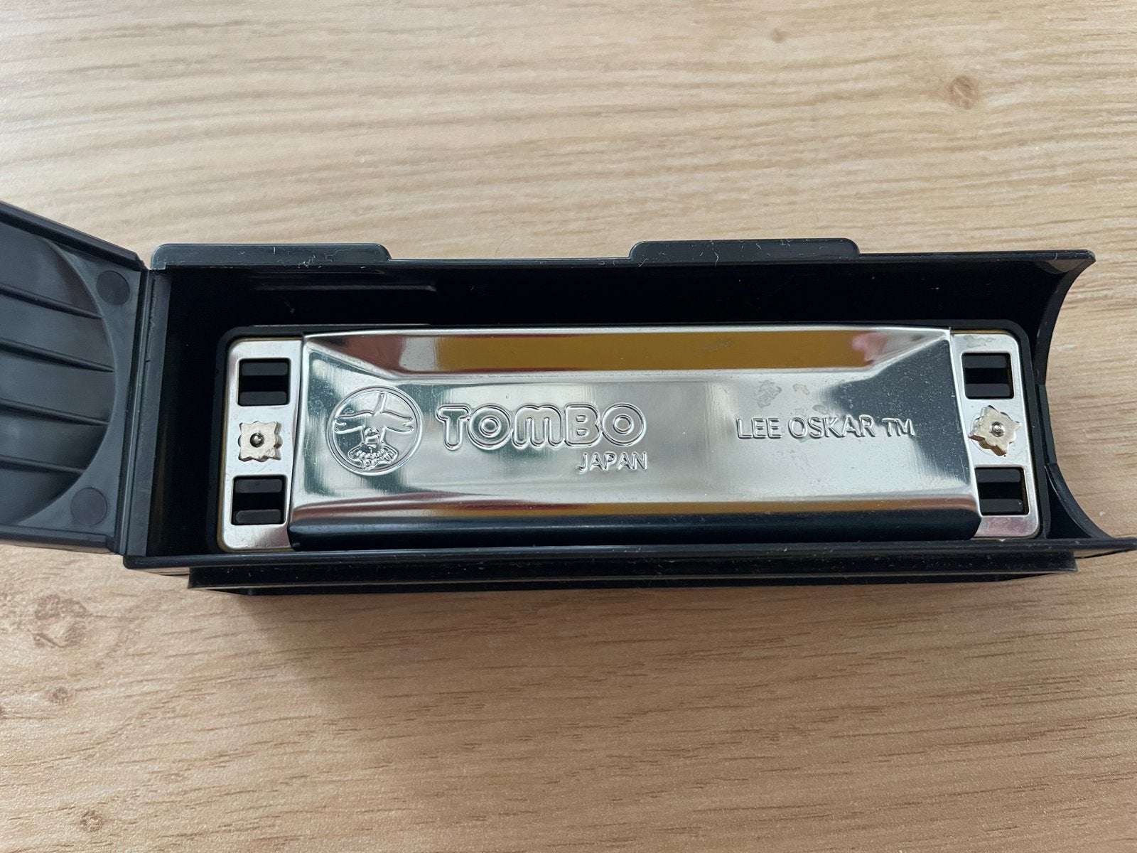 Lee Oskar Melody Maker mondharmonica in C (MM), Gebruikt, C-mondharmonica, Ophalen of Verzenden, Met koffer of doosje