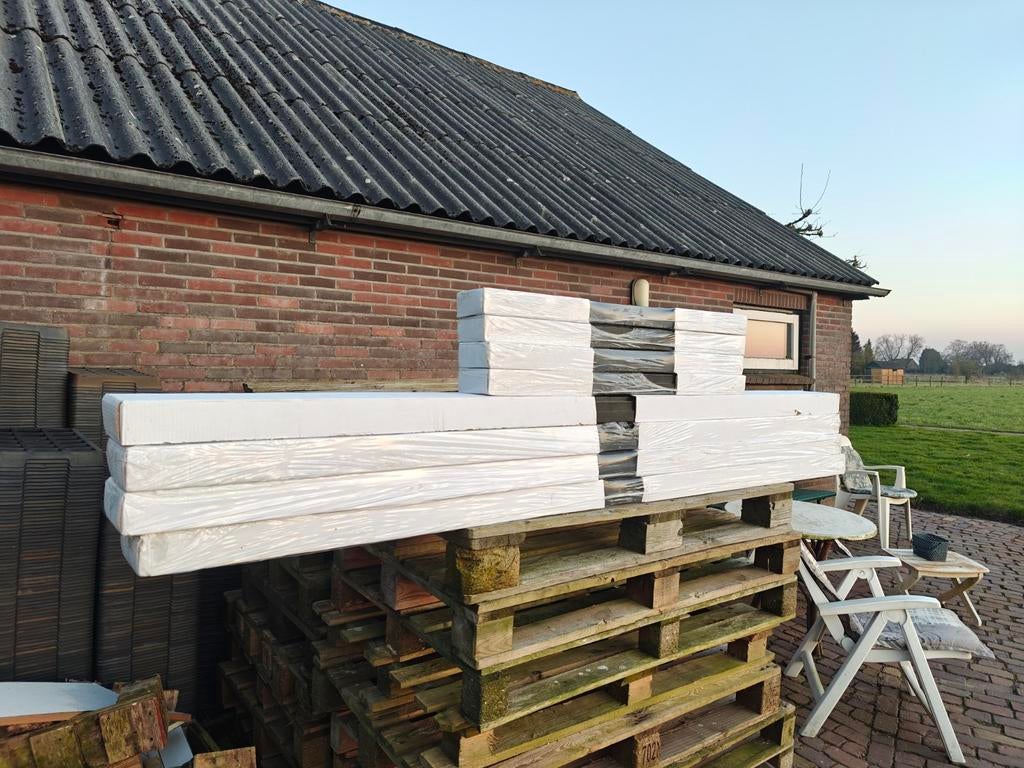 Kozijnen/Stijlenset renov8 nero - kleur zwart., Ophalen, Zo goed als nieuw, Hout, 200 tot 215 cm