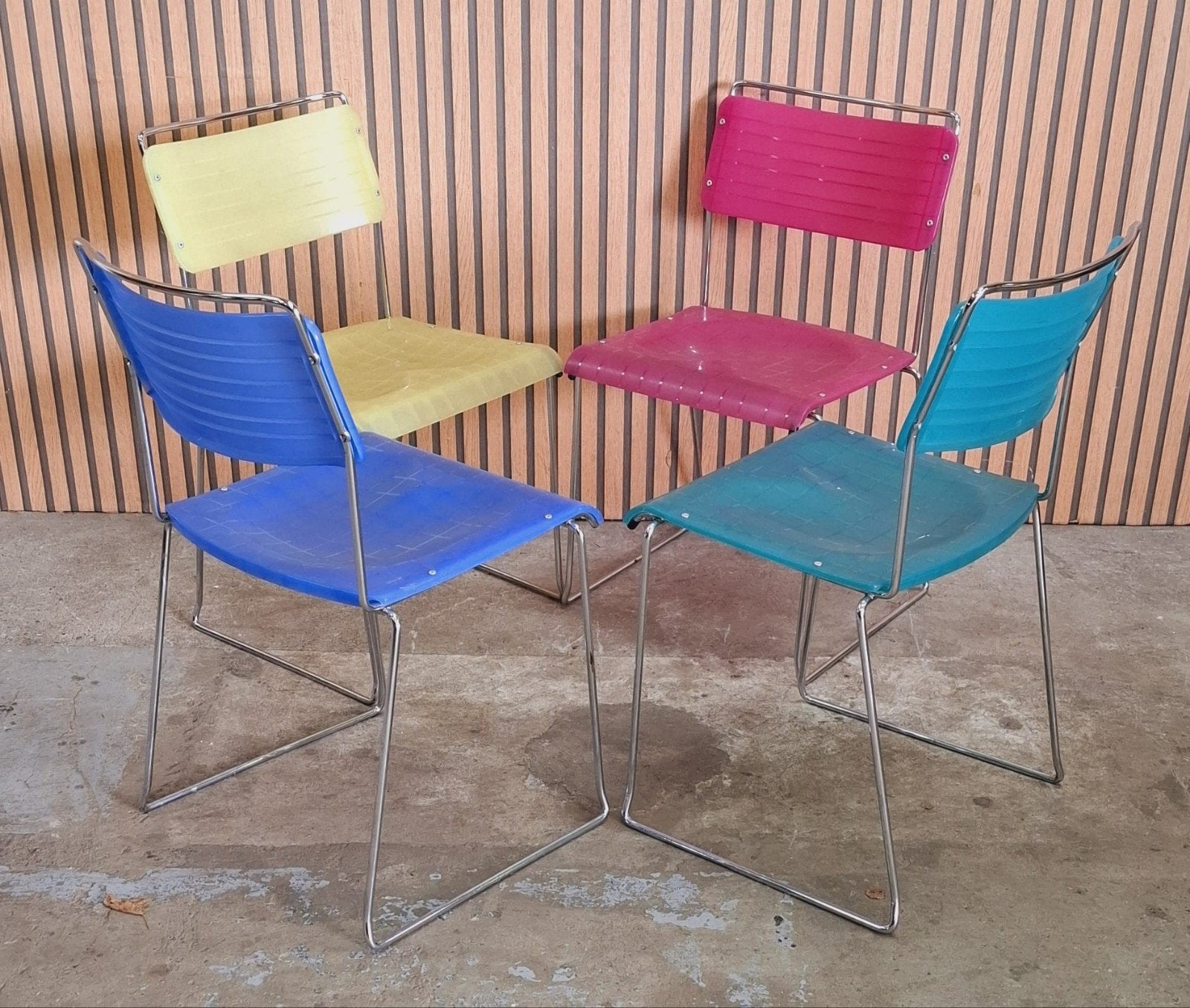 23 x Spilimbergo stoelen horeca kantine vergaderstoelen, Huis en Inrichting, Stoelen, Kunststof, Overige kleuren, Ophalen of Verzenden