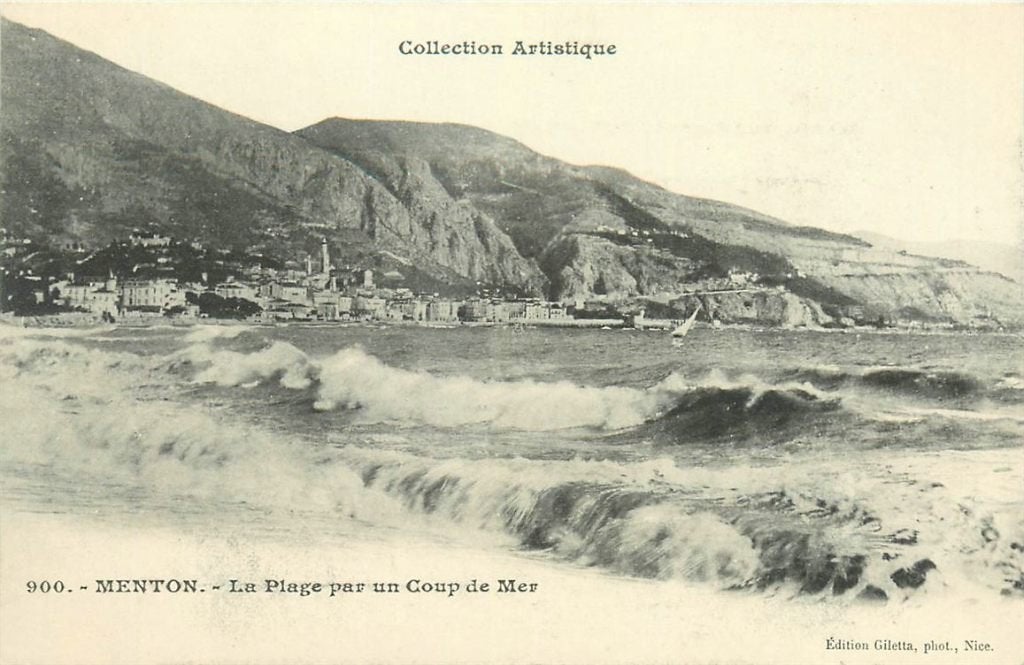 701-497-021 Menton, Verzenden, Voor 1920, Frankrijk