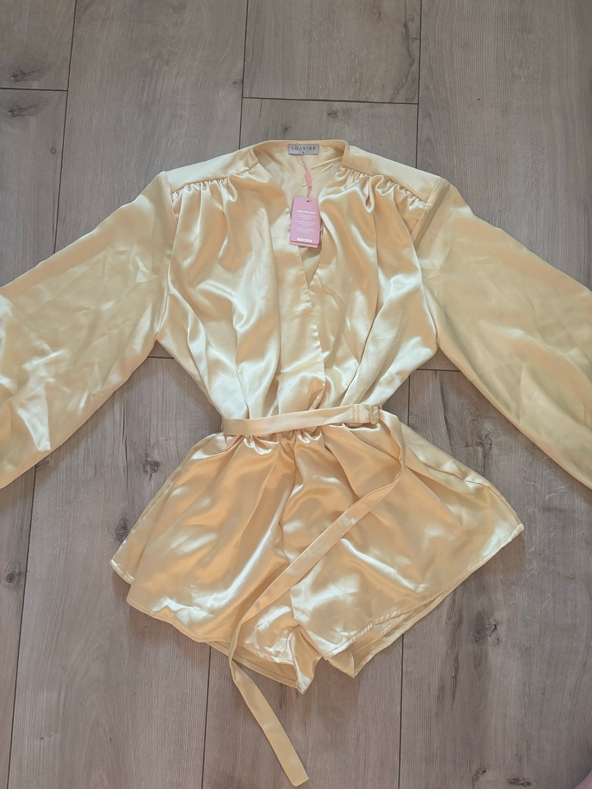 Loavies Playsuit Butter Yellow Maat S Nieuw, Ophalen of Verzenden, Nieuw, Maat 36 (S), Geel