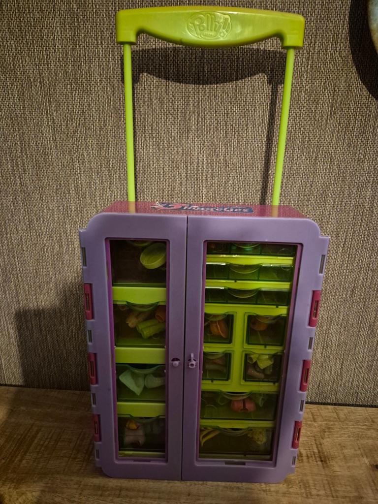 Polly pocket trolley Vaste prijs€15euro, Verzenden, Zo goed als nieuw, Poppenhuis