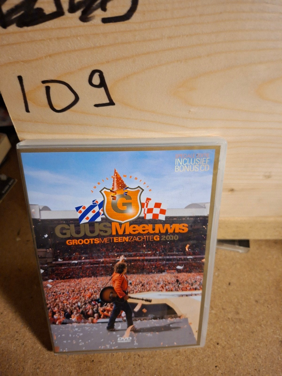 Guus Meeuwis Groots Met Een Zachte G 2010 DVD + Bonus CD, Gebruikt, Alle leeftijden, Inclusief DVD, Ophalen of Verzenden