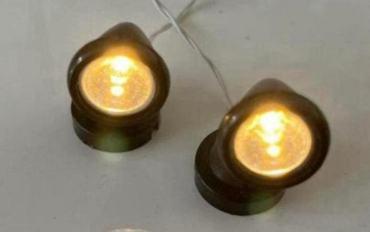 Twee mooie treinbaan verlichting, Ophalen of Verzenden, Zo goed als nieuw, Overige typen, Overige merken