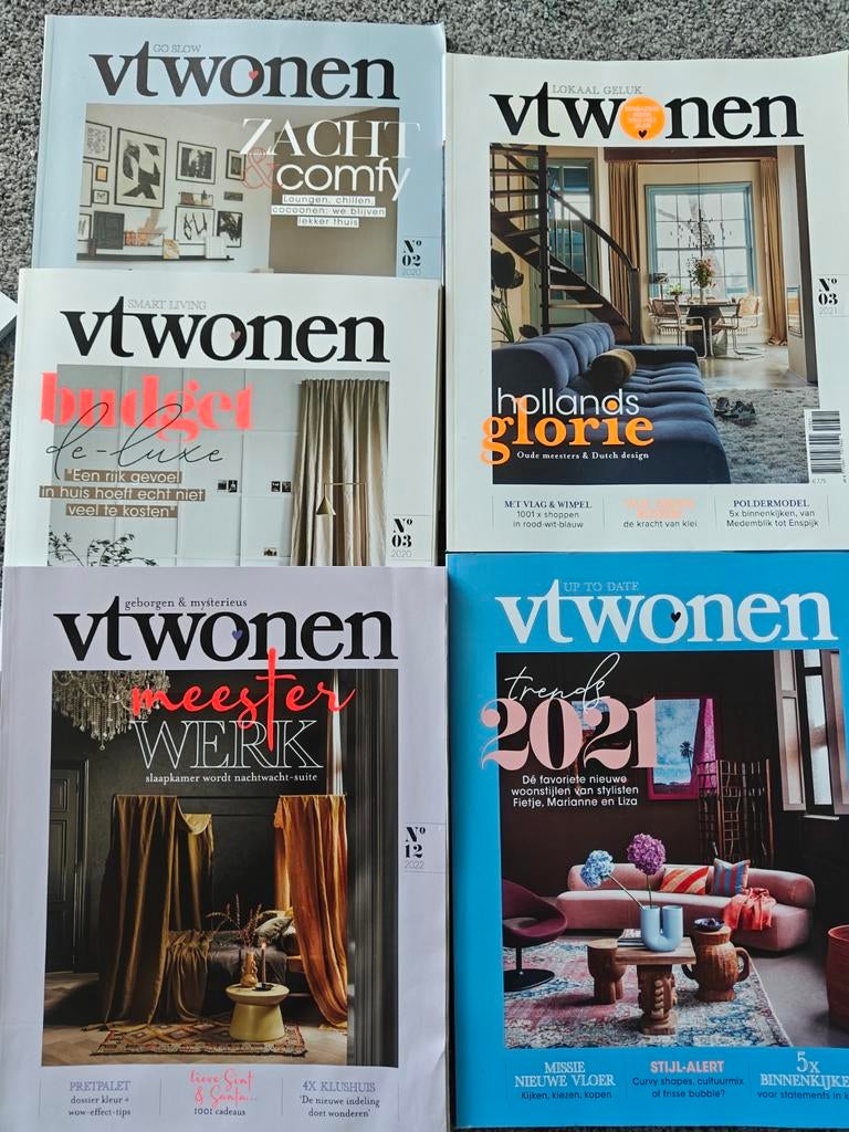 Vt Wonen Magazines, Boeken, Tijdschriften en Kranten, Ophalen of Verzenden, Gelezen