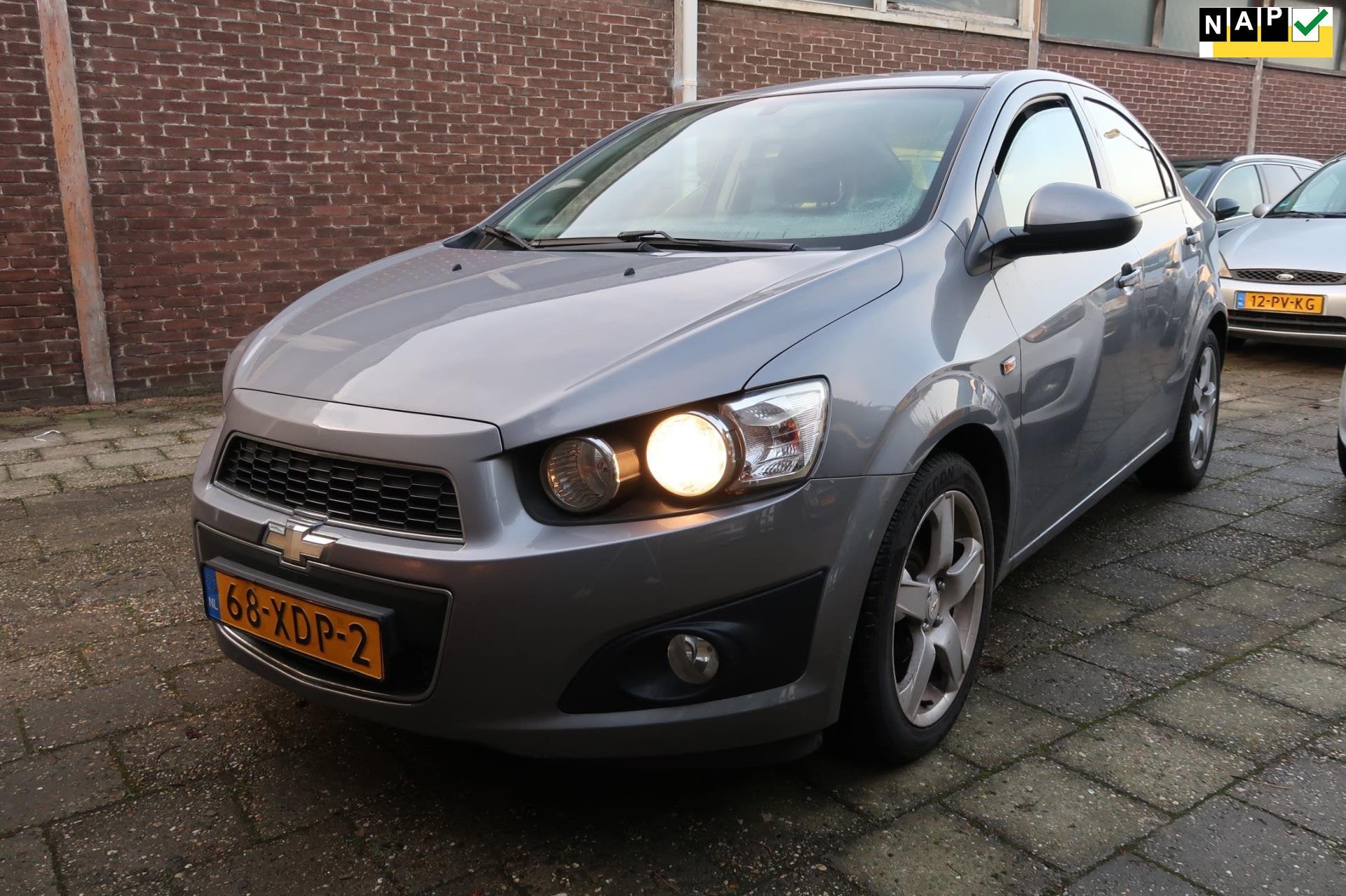 Chevrolet Aveo 1.4 LTZ *Rijklaarprijs *Airco *NAP, Auto's, Voorwielaandrijving, Euro 5, Gebruikt, 4 cilinders