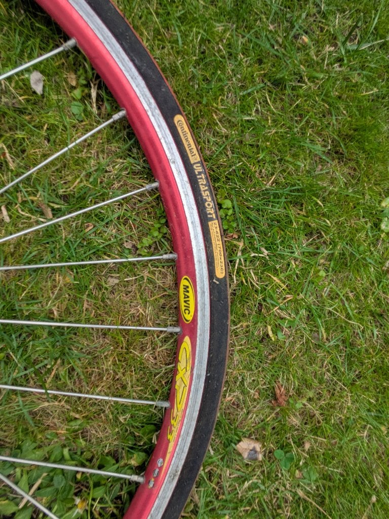 Mavic racefiets wielset, Gebruikt, Aluminium, Mavic, Racefiets