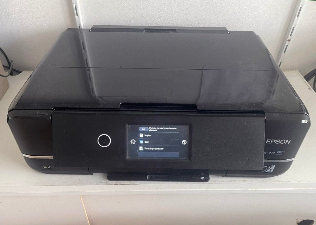 Epson XP 970, Computers en Software, Printers, Gebruikt, Fotoprinter, Inkjetprinter, Kleur printen, Kopieren, Scannen, Zwart-en-wit printen