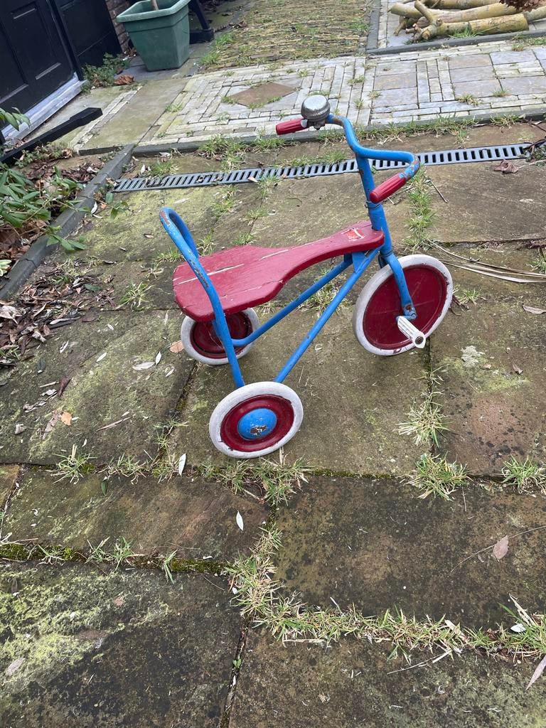 Vintage driewieler uit de jaren '50 - Uniek verzamelobject, Fietsen en Brommers, Fietsen | Driewielers, Zo goed als nieuw, Ophalen