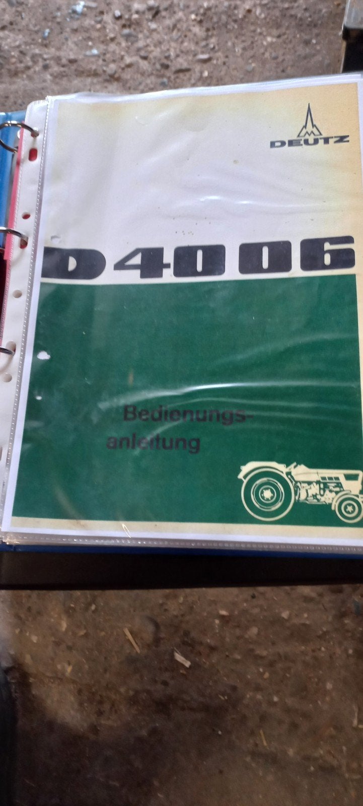 Handleiding boek Deutz 4006, Ophalen