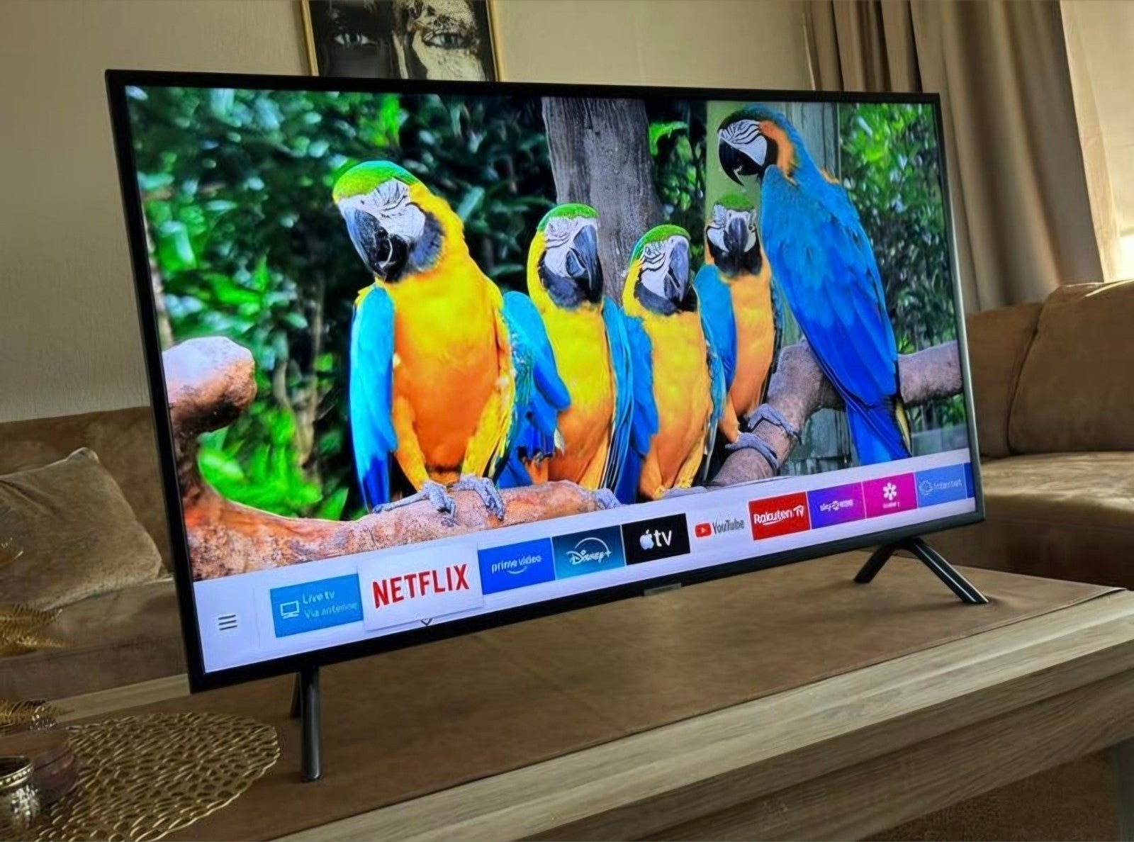 Samsung 49 inch 4K Ultra HD Smart TV, Audio, Tv en Foto, Ophalen of Verzenden, Samsung, 100 cm of meer, 4k (UHD)