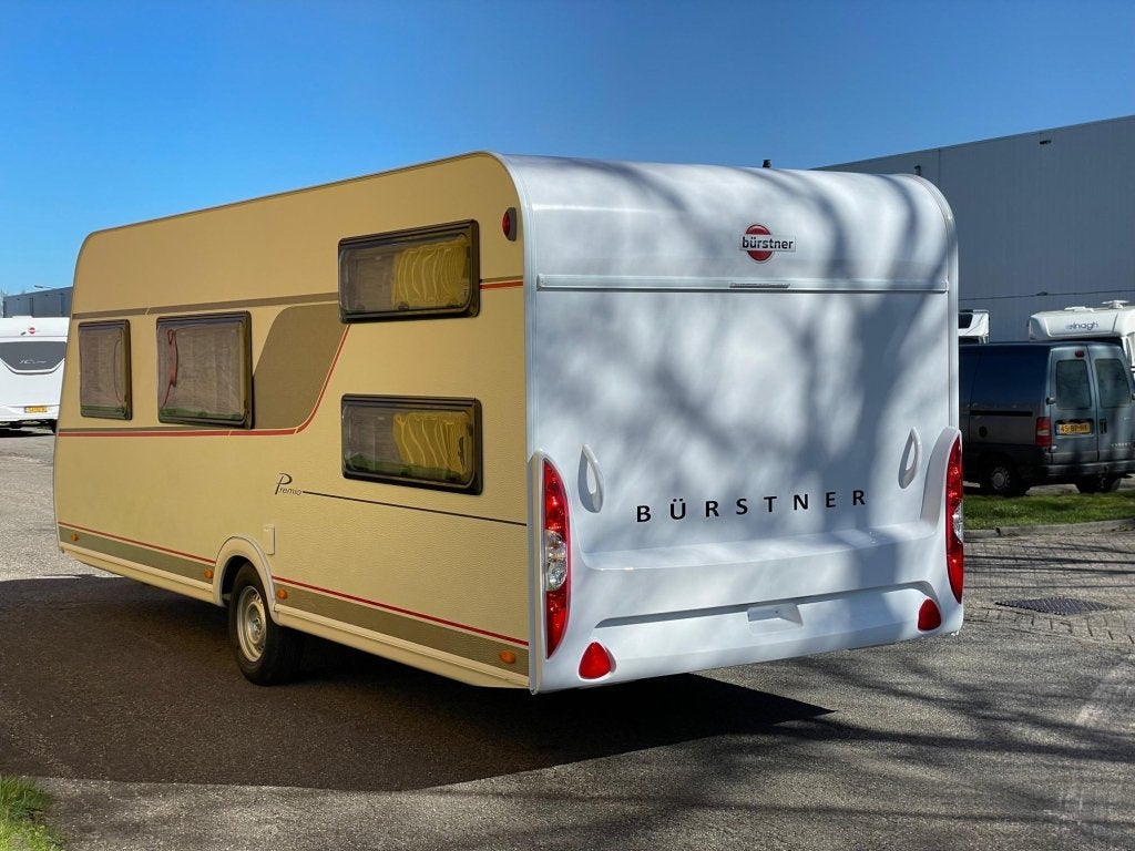 Bürstner Premio 530 TK, Caravans en Kamperen, Caravans, Standaardzit, Schokbreker, Bedrijf, Bürstner