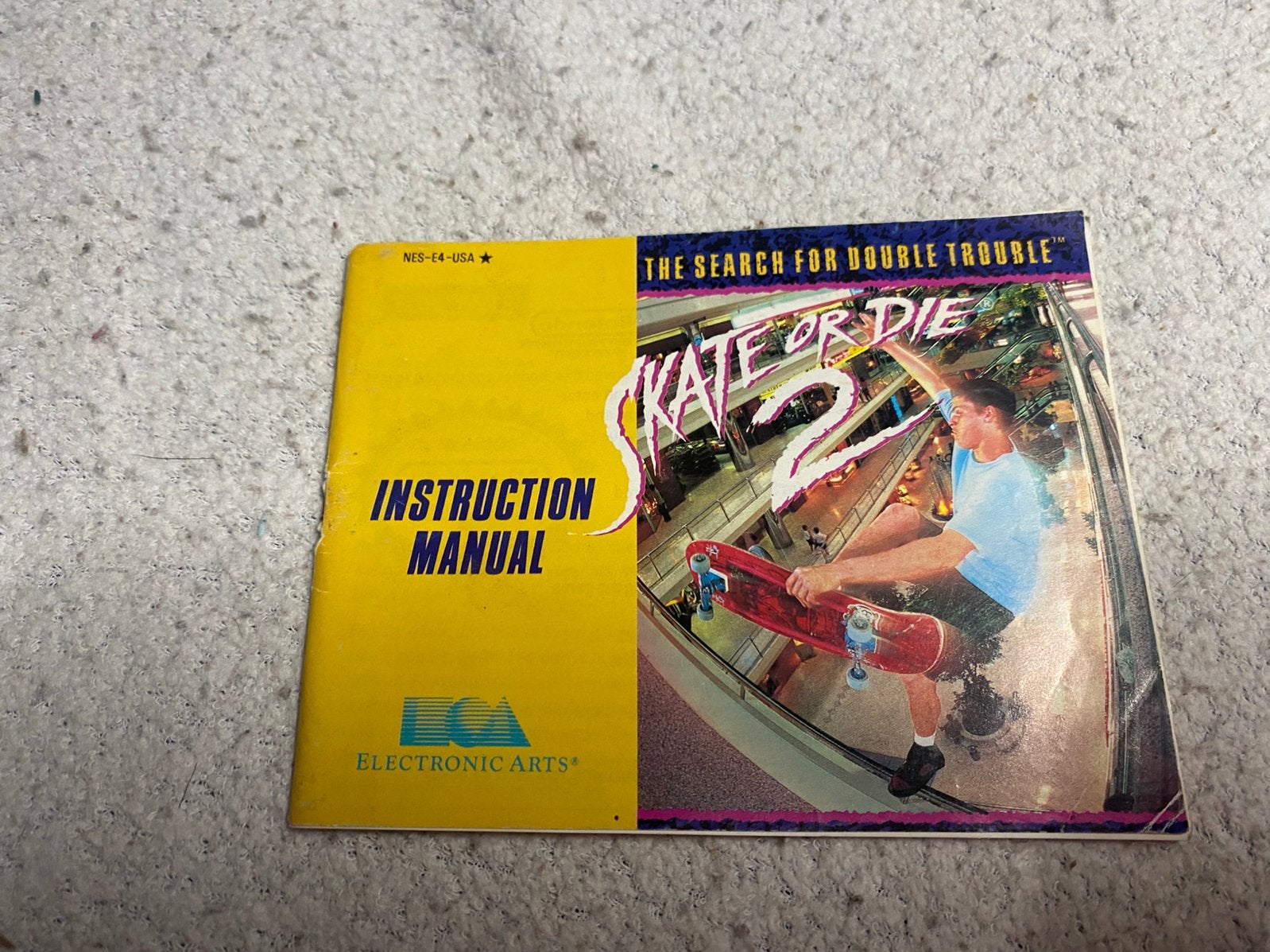Boekje Skate or die 2 NES, Spelcomputers en Games, Games | Nintendo NES, Gebruikt, 1 speler, Ophalen of Verzenden, Sport
