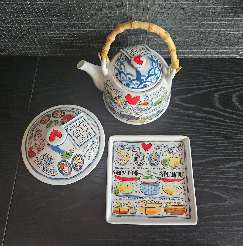 Blond Amsterdam asia set, Ophalen of Verzenden, Zo goed als nieuw
