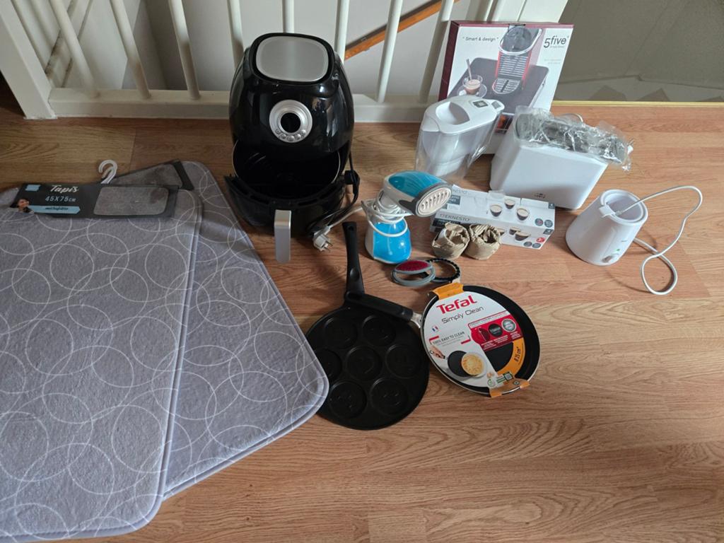 Diverse Spullen: Airfryer, Pannen, Stomer en meer!, Ophalen, Gebruikt