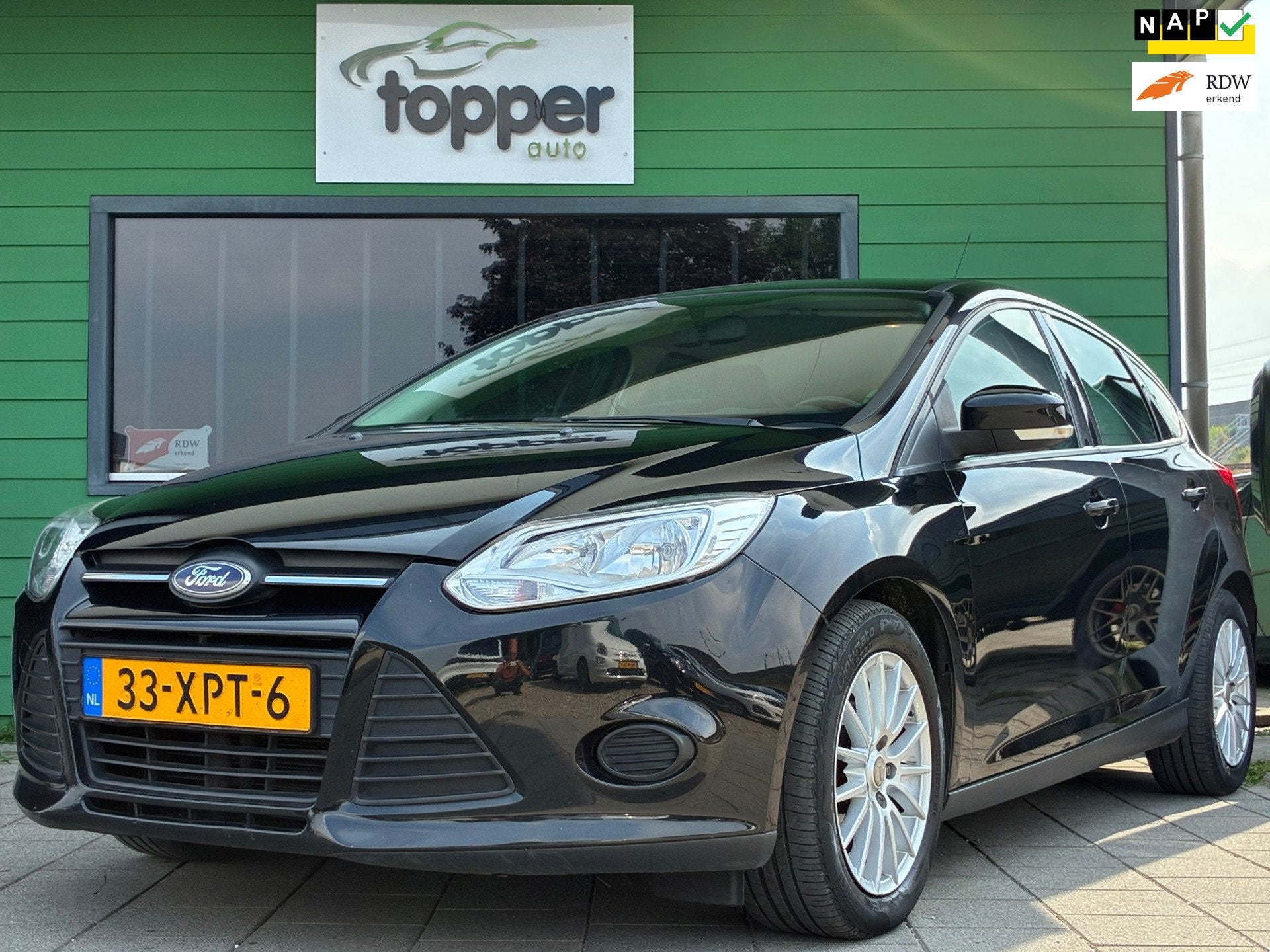 Ford Focus 1.0 EcoBoost Trend|1e Eigenaar|D-riem v.v.|Airco|, Euro 5, 101 pk, Gebruikt, 635 kg