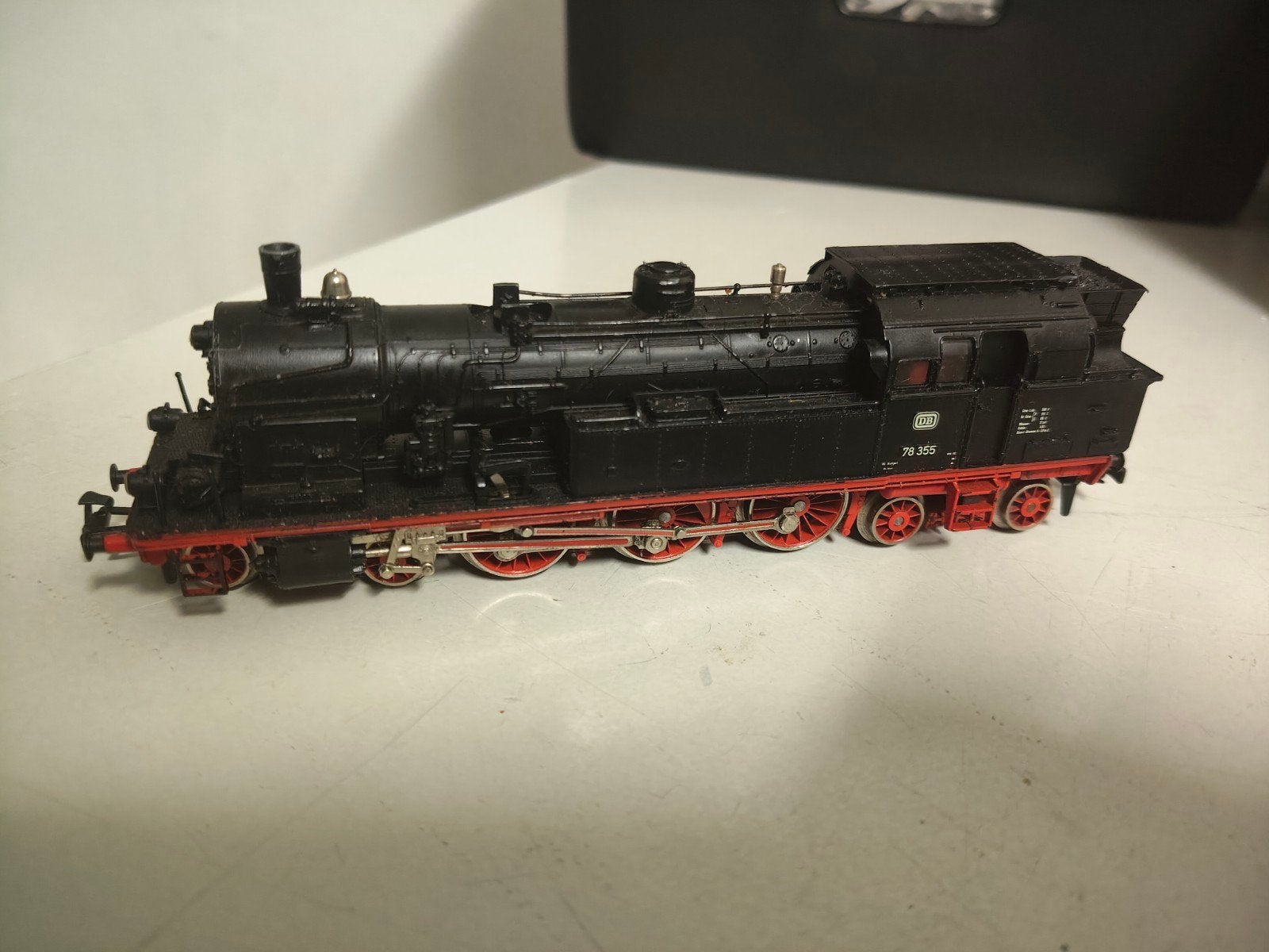 Märklin Stoomlocomotief BR 78 355 - Gebruikt, Wisselstroom, Gebruikt, Locomotief, Ophalen of Verzenden