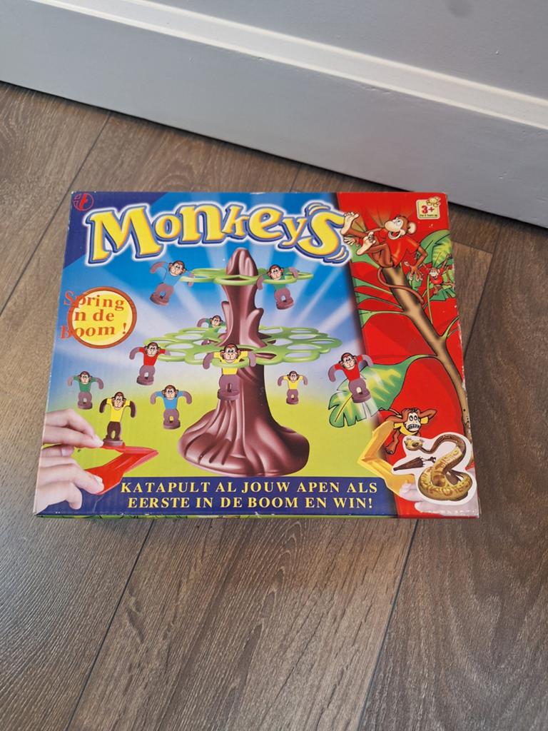 Spel "Monkeys", Hobby en Vrije tijd, Gezelschapsspellen | Bordspellen, Ophalen of Verzenden