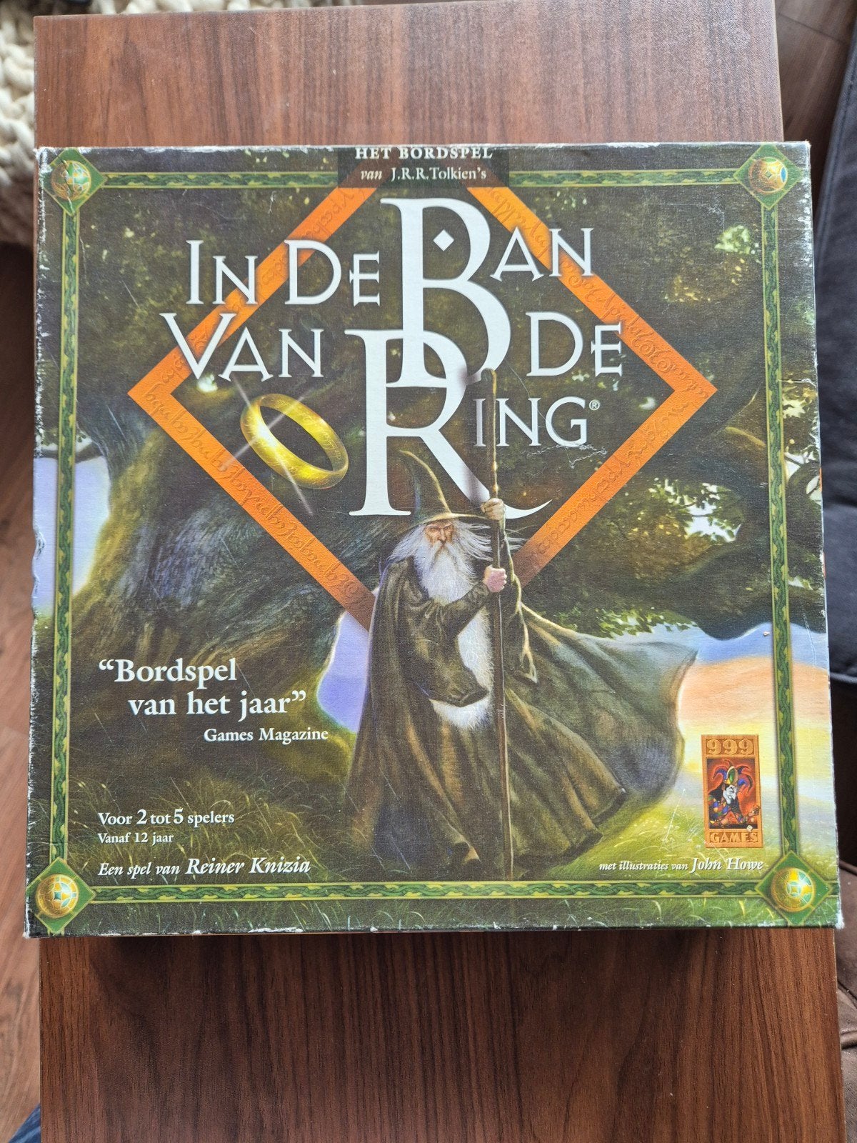 In de Ban van de Ring Bordspel - incompleet, Hobby en Vrije tijd, Een of twee spelers, Ophalen of Verzenden, Gebruikt, 999 Games