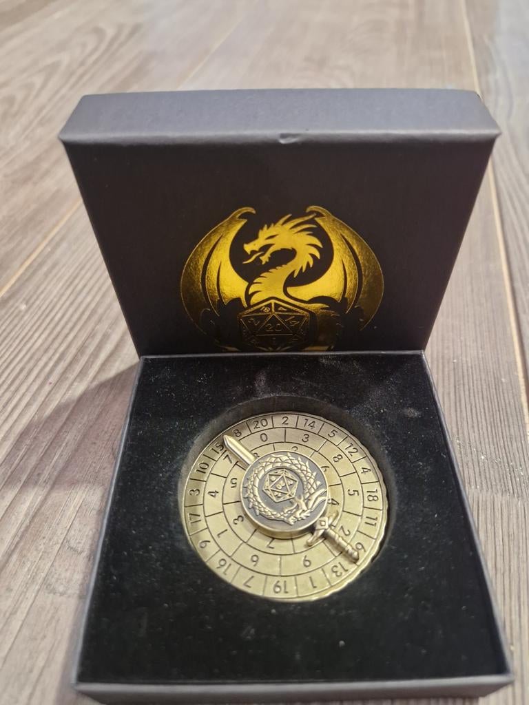 D&D D20 Draak Fidget Spinner / Levenswiel, Ophalen of Verzenden, Nieuw