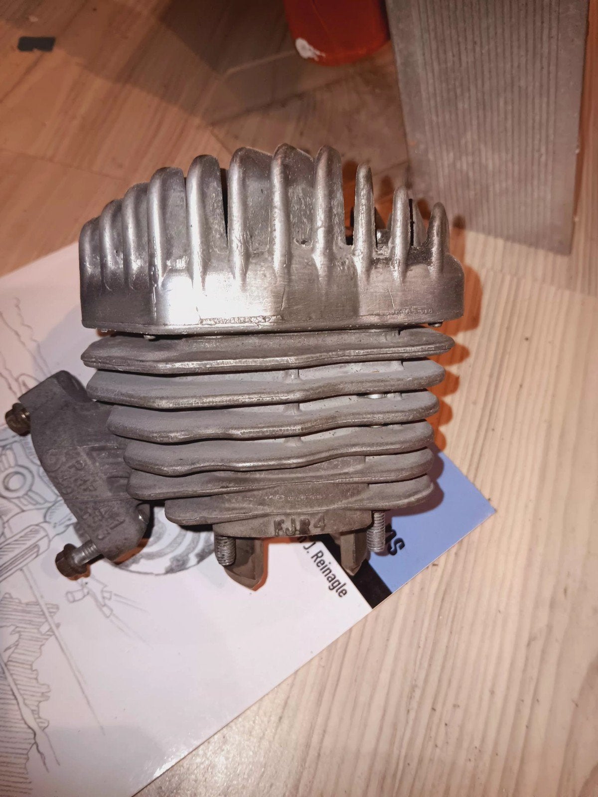 50 cc cilinder peugeot, Fietsen en Brommers, Ophalen of Verzenden, 50 cc