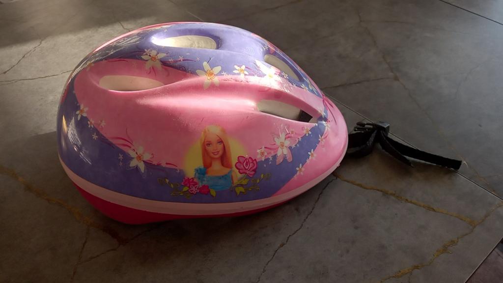 Barbie fietshelm voor meisjes (5-9 jaar), Gebruikt, Meisje, Overige maten, Ophalen of Verzenden