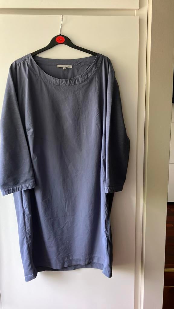 Sylver. Blauwgrijze jurk/tuniek. Maat 46, Kleding | Dames, Blauw, Maat 46/48 (XL) of groter, Ophalen of Verzenden, Zo goed als nieuw