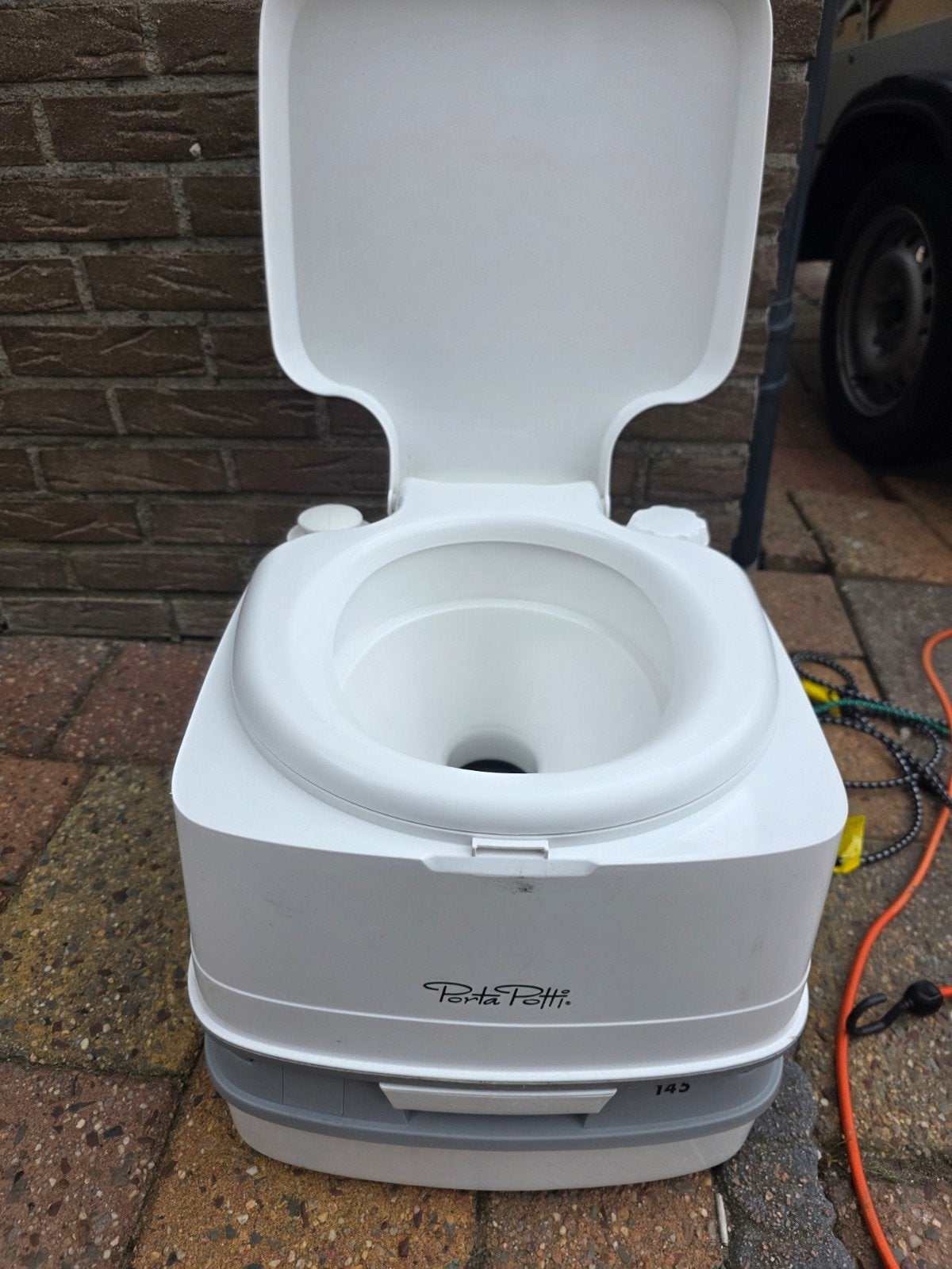 Porta Potti camping toilet, Ophalen of Verzenden, Gebruikt