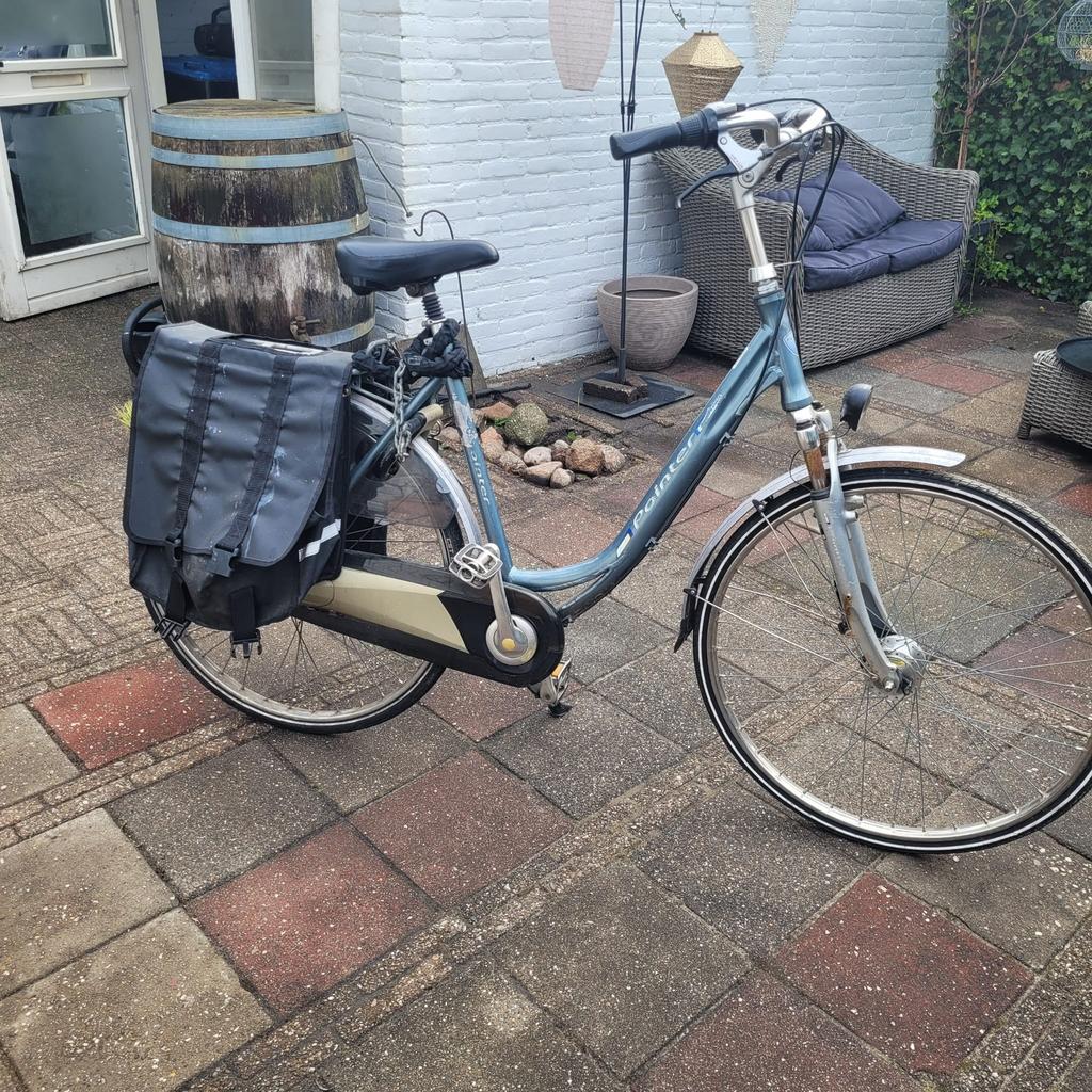 Pointer fiets met fietstas en slot 7 versnellingen, Fietsen en Brommers, Fietsen | Dames | Damesfietsen, Gebruikt, Versnellingen