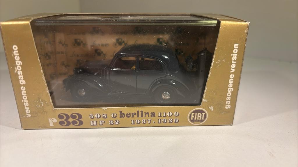Fiat 508c berlina 1100 hp32 1939 brumm 1.43, Overige merken, Auto, Ophalen of Verzenden, A