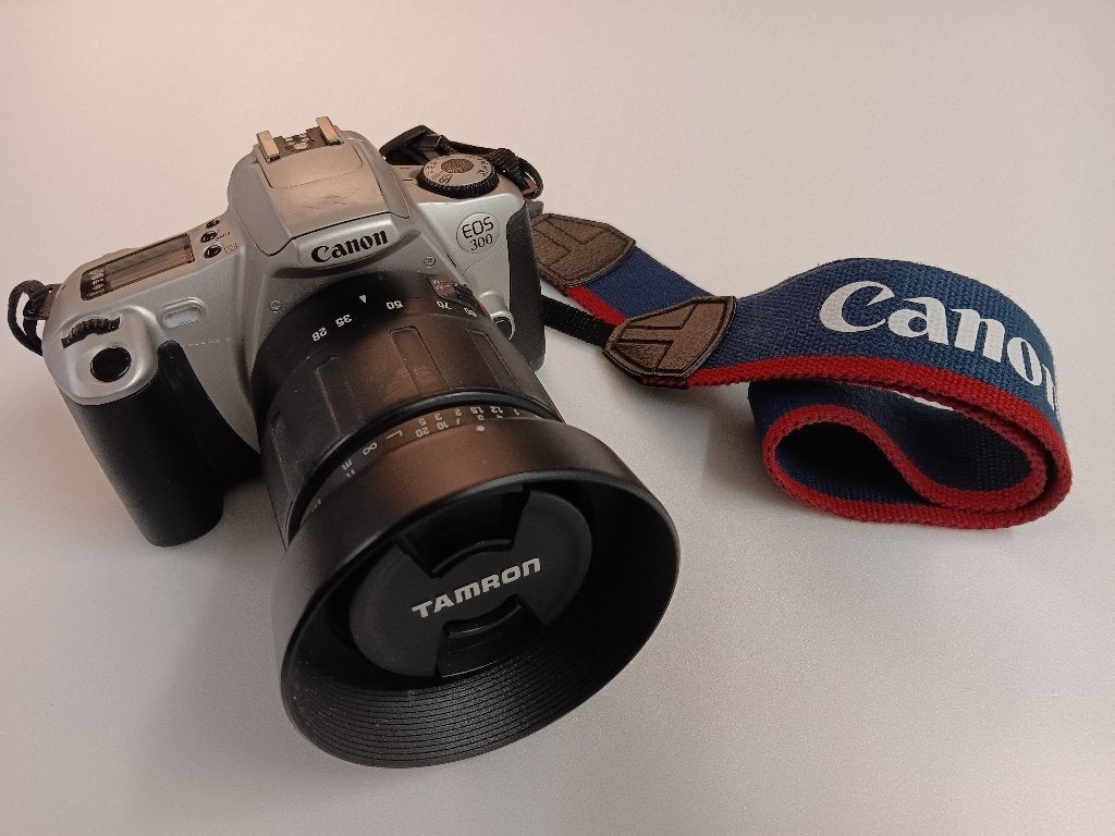 Canon EOS 300 Spiegelreflexcamera met Zoom Lens, Ophalen, Zo goed als nieuw, Spiegelreflex, Canon