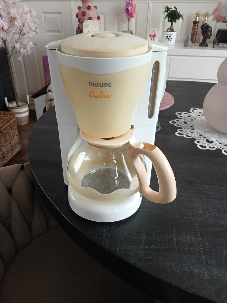 Philips Cucina koffiezetapparaat, Witgoed en Apparatuur, Koffiezetapparaten, Ophalen of Verzenden, Gebruikt, Koffiemachine, Gemalen koffie